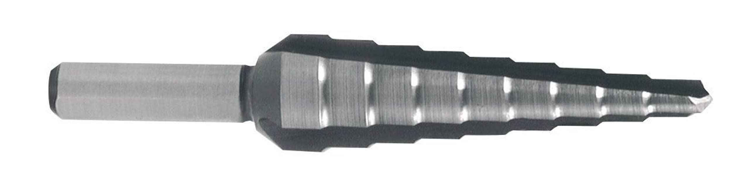 RUKO 101351 - Broca escalonada HSS - 3 canales de salida (Nº 1)