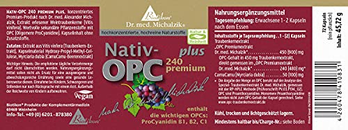 Biotikon OPC aus deutschen Trauben Antioxidative Nahrungsergänzung