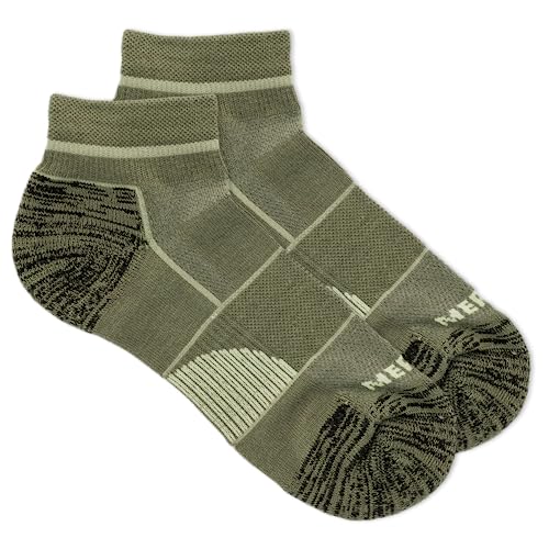 Merrell Tornozelo leve para caminhada, Marrom, M