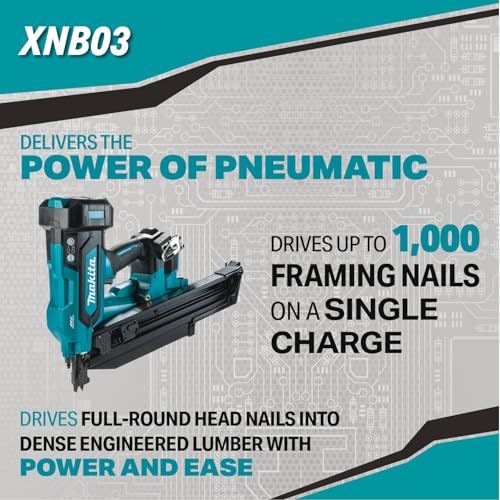 Makita XNB03Z Cordless Framing Nailer