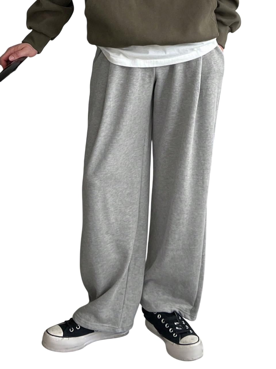 progeny Straight Wide fit Long Length Open Bottom Jogger for Men/Trending Multi Pocket Style, Relaxed Casual Pants for Men-picture-37
