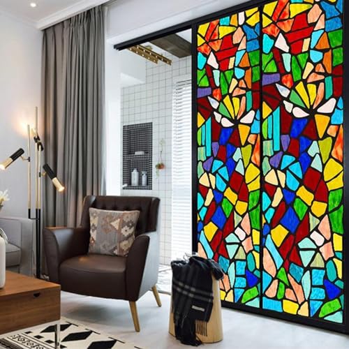 Vinilo para ventana mate 40x100cm PVC removible protector UV miniatura 7