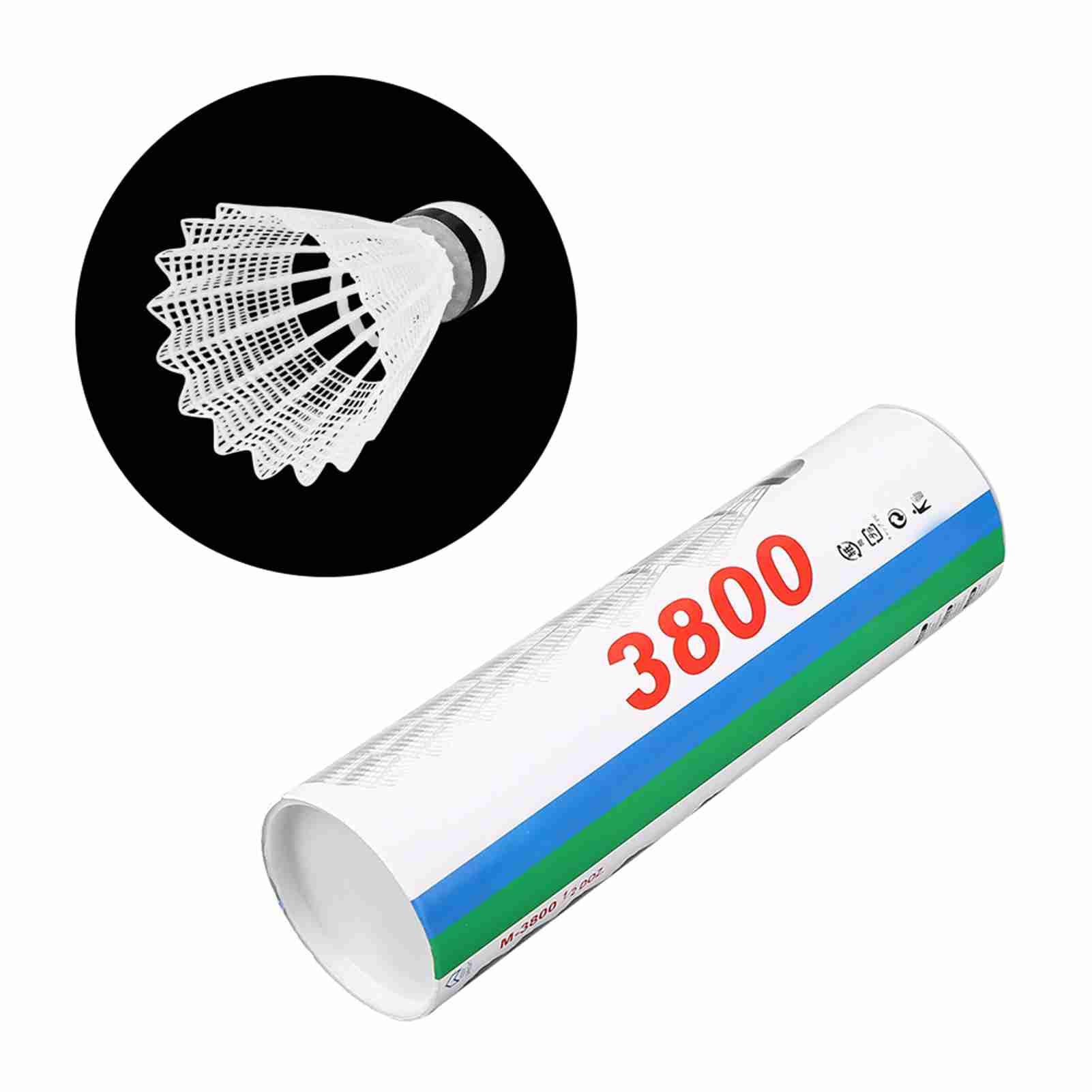 Amazon | バドミントン用プラスチックシャトル（6個入り）｜屋内・屋外