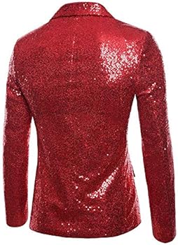 liaddkv Pailletten Blazer voor heren - Herencolbert, sportief, regular liaddkv Pailletten Blazer voor heren - Herencolbert, sportief, regular