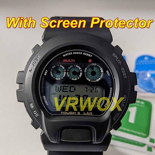 Protection d'écran Casio DW-6900 pour éviter les rayures du cadran 9H - 4