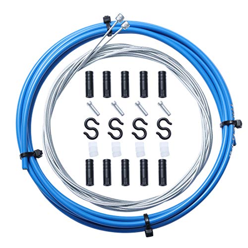 Corki Universal Bike Shift Cable Housing Kit For Shimano Sram Derailleur,Bicycle Shifter Cable Replacement For Mountain Road #TOP8
