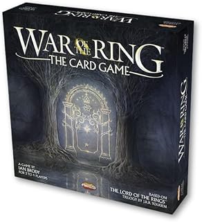 Ares Games War of The Ring: The Card Game – 60+ Minutes of Gameplay for 2-4 Players – Card Games for Teens and Adults Ages 13+ - English Version