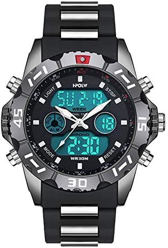 Sports Analog-Digital Men's Watch (Black Dial, Black Colored Strap)