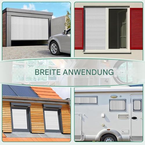 Aislamiento térmico reflectante e impermeable para ventanas, techos y puertas 5