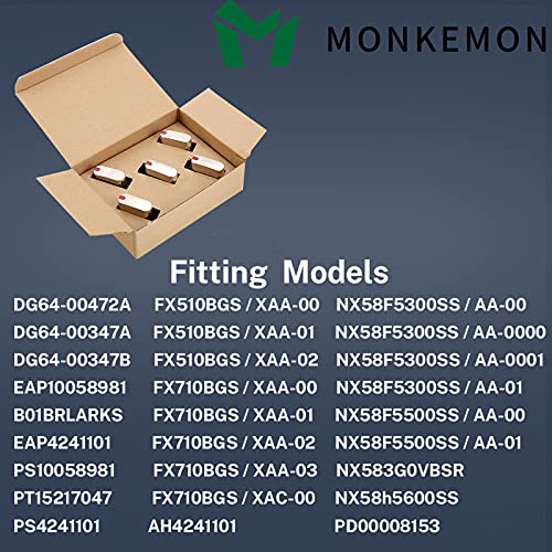 Upgraded 5pcs DG6400472A / DG6400347A dial Stainless Steel knob