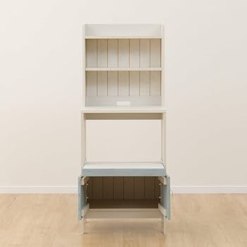 【廃盤品・美品】ニトリ/フリーラックマリーナ/ホワイトウォッシュ ニトリ フリーラック(マリーナ 1260H WW & BL) - 通販 | 家具と