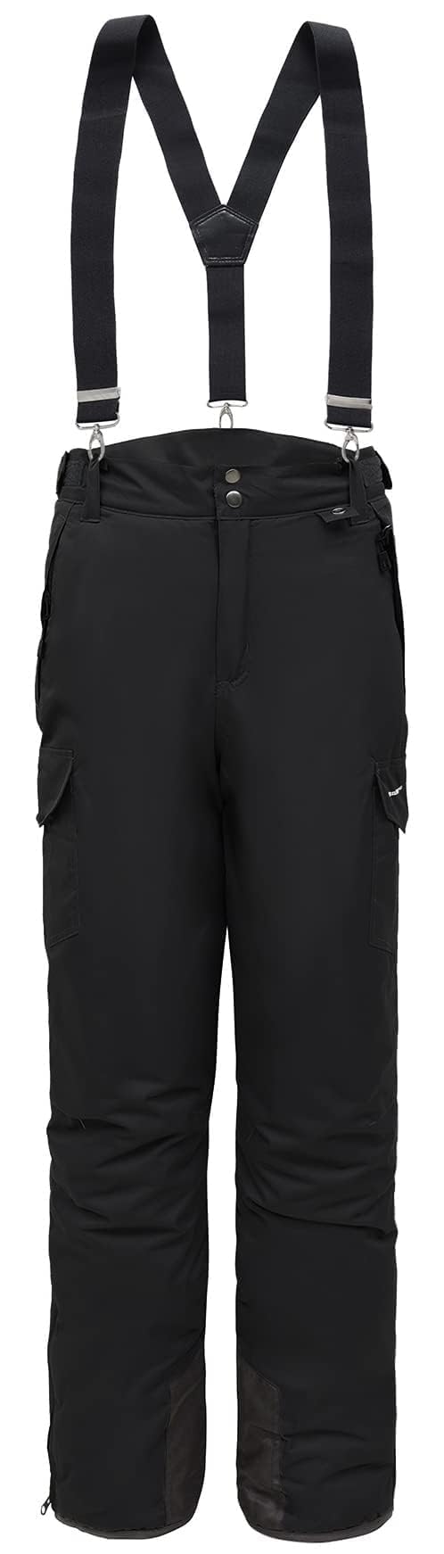 BenBoy Softshell Pantalones de esquí Impermeable Térmico Senderismo Nieve Escalada Invierno Peto