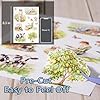 YagCu Countryside Journaling Stickers, Junk Journal Sticker for Adults, 20 Sheets Pre-Cut Stickers, Vintage Ephemera Scrapbooking Supplies, Craft Arts #5
