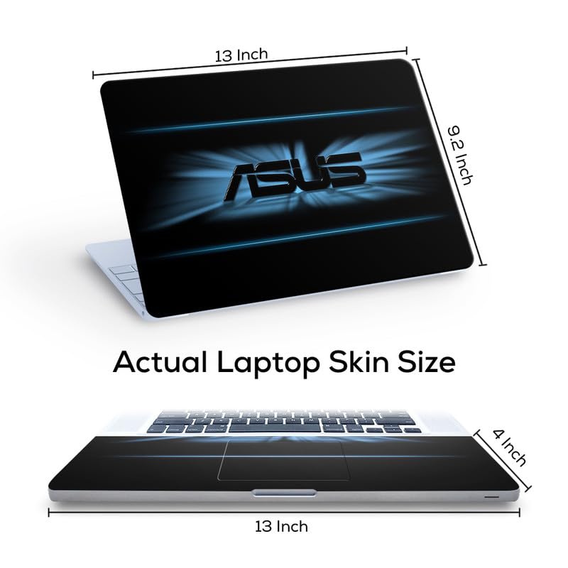 Image of Galaxsia Asus D42 Full Vinyl Laptop Skin /Sticker /Cover for 13 to 13.3 Inches Laptops Laminated-Removable-HD Quality Compatible for Hp-Dell-Sony-Lenovo-Asus etc.(13x9.2 Inches)