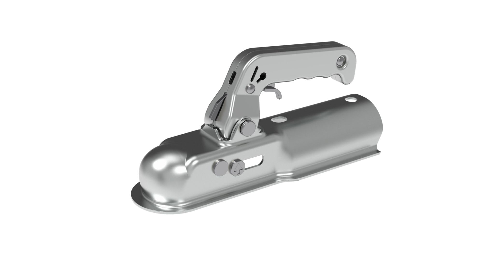 Unitec 10336 Trailer Towing Hitch 60 mm Round