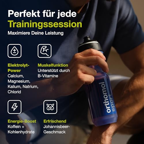 Orthomol Sport perform Elektrolyt-Granulat mit B-Vitaminen und Koffein