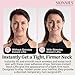 Skinnies Instant Lifts Neck Tape - Patented & Made in USA - Smooths Lines & Tightens Loose Skin for a Youthful Look - Neck Lift Tape Invisible & Undetectable Under Hair - 15 Pairs
