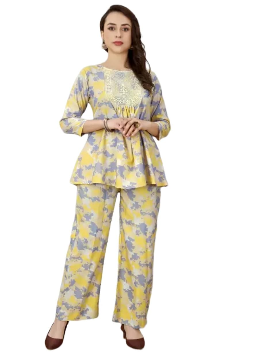 Women's Wear Floral printed Co-ords Set-picture-30