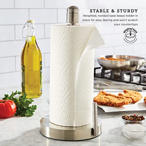 Kamenstein Perfect Tear Paper Towel Holder, 13-Inch, Silver - Thumbnail 4