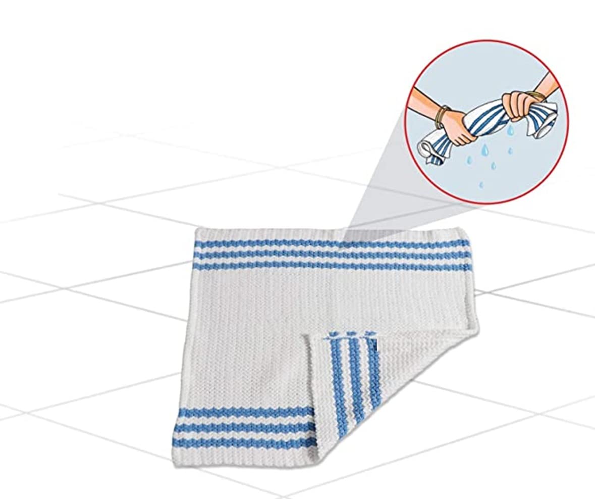 Magic Providers Microfiber Advance Floor Cleaning Cloth Pocha for Scratch Free Mopping β 4pcs | Highly Absorbent Lint & Streak Free Cleaning Rag | Wash Cloth for House, Kitchen, Car, Sweeping, Dusting 4