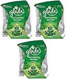 Glade Plugins Scented Oil Refill - Winter Collection 2017 - Tree Lighting Wonder - 2 Count Refills Per Package - Pack of 3 Packages