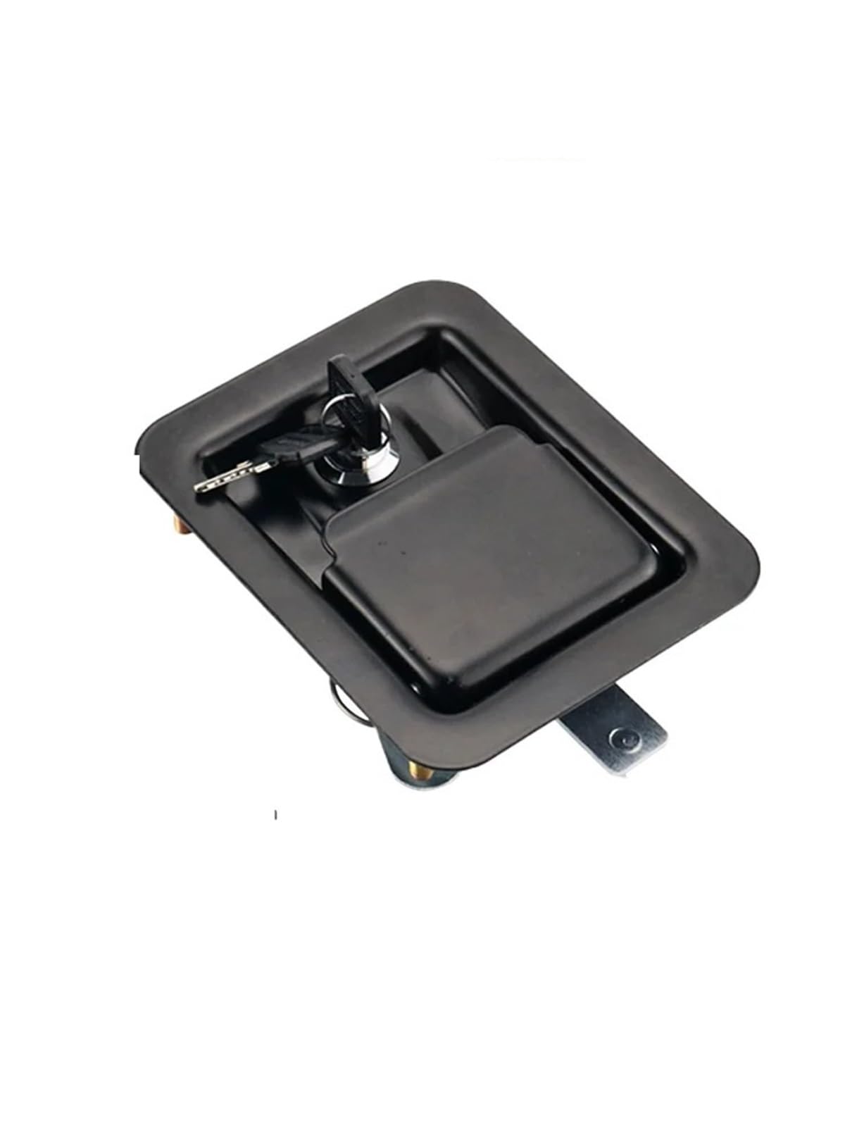 Sxolcoufoh One Color Iron Square Plate Lock Industrial Distribution Box Doors 1Pcs