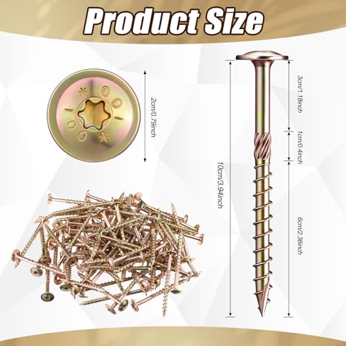 Vis à bois structurelles Threlaco pour stopper le jeu des structures extérieures - 2