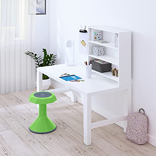 Image of ECR4Kids ACE Active Core Engagement Wobble Stool, 15-Inch Seat Height, Flexible Seating, Grassy Green