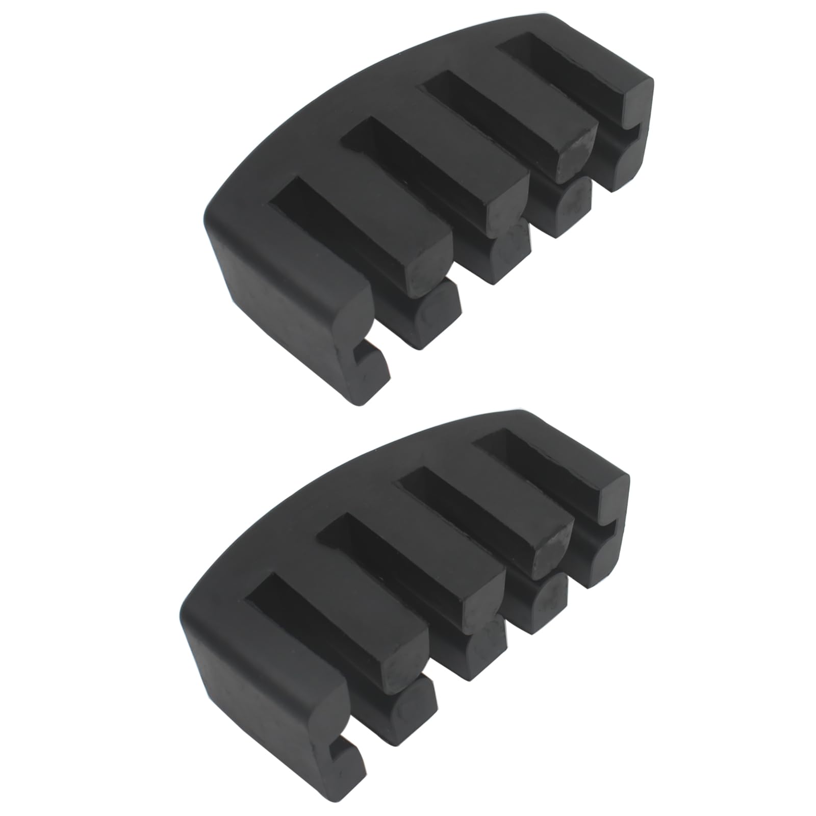 OZXNO 2pcs Cello Mute Rubber Cello Practice Mute Cello Volume Reducer (Black)