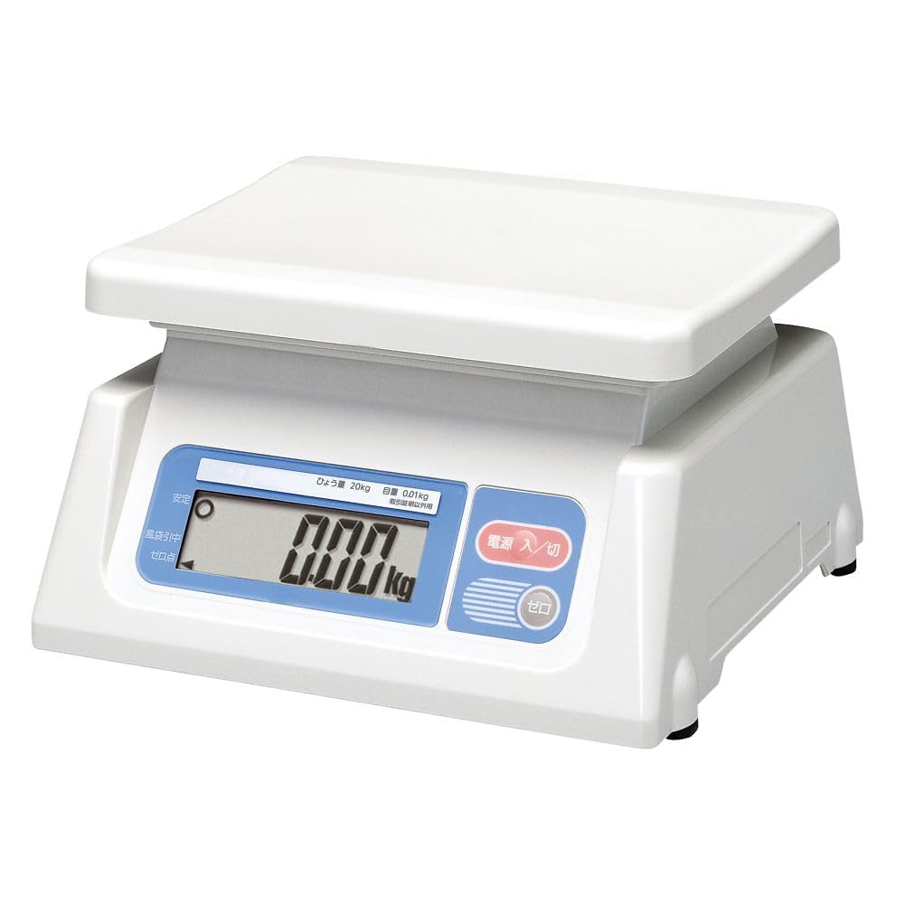 Amazon.co.jp: デジタルはかり ≪ひょう量:20kg 最小表示:0.01kg 皿