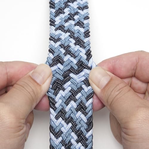 Image of Fabio Valenti Canvas Elastic Fabric Woven Stretch Braided Belts for Men Women Junior with Multicolored /Full Sizes