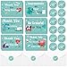 Glenmal 36 Set CNA Week Thank You Cards with Envelope Sticker 2026 Nursing Assistant Greeting Card Appreciation Gifts Supplies for CNA Week ICU LPN Medical Assistant Nursing(Green)