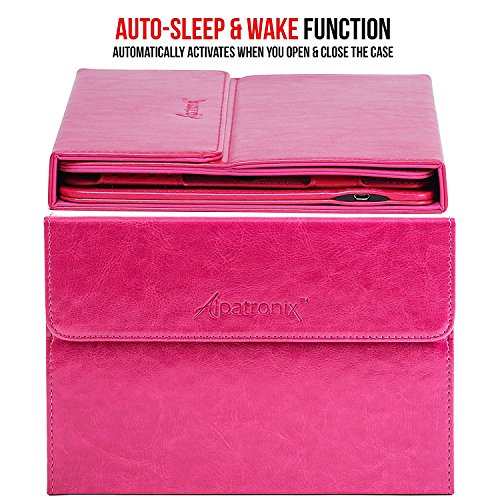 Alpatronix Ipad Mini Case With Keyboard Kx101 Leather Ipad Cover W/Removable Wireless Bluetooth Keyboard Compatible W/Apple Ipad Mini 5 (2019) 4/3/2/1 (Not For Ipad Pro Or Ipad Air) - Pink #TOP7