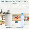 100186 Water Filter Replacement for Amway eSpring Purifier, with Pre-Filter & CTC Activated Carbon, Reduces Odor & Fluoride, Safe PP Material Upgraded Version