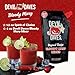 Devil Daves Bloody Mary Mix | Non-Alcoholic Cocktail Mixer, Bold & Briny Medium Heat, 12 oz Reclosable Travel Pouch (Pack of 1)