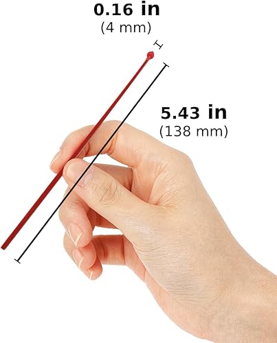 Miniatura 2 de Micro Scoops - Cucharas medidoras de 10 mg-15 mg (cucharada de micro) mg (varios tamaños), sin BPA, mango largo para mayor comodidad, cuchara de 10