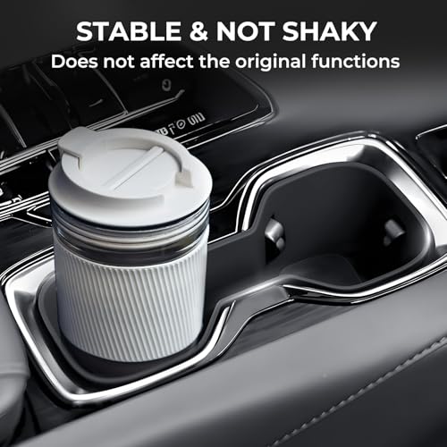 Image of Cup Holder Inserts for Lexus ES 2025 2024 2023 & Lexus NX 2026 2025 2024 2023 2022, Interior Accessories TPE Cup Holder for 2023-2025 ES250 ES300h ES350 & 2022-2026 NX250 NX350 NX350h NX450h+