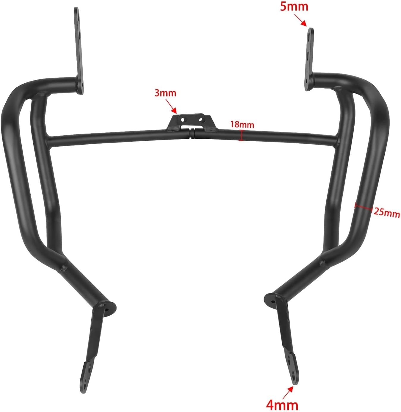 for Yamaha TENERE 700 XTZ690 2025 2026 Engine Guard Highway Crash Bar Motorcycle Frame Protection Bars Bumper Stunt Cage(A Sets Silver Upper)