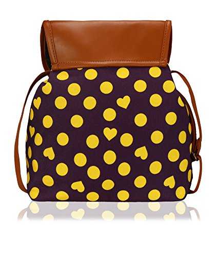Image of KLEIO Jacquard Sling Bag for Women | Spacious, Durable, and Waterproof Bag for Girls | Crossbody Summer Bag with Polyester Lining for College, Everyday Use and Travel