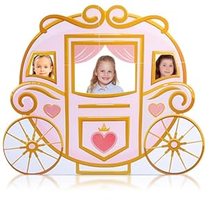 Geelin Rosa Prinzessin Kutsche Foto Requisite