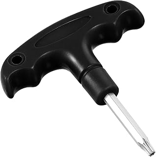 YUXIANLB Llave de golf, herramienta de golf ajustable, herramienta de destornillador de golf de acero inoxidable con mango de plástico, llave dinamométrica de golf para palo de golf, adaptador de eje
