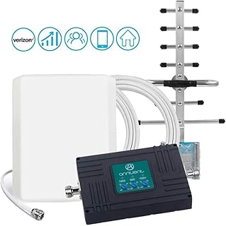 Cell Phone Signal Booster Antenna for Verizon GSM 3G 4G LTE - Tri-band 700V/850/1900MHz Cellular Repeater Boost Band 2/5/13 Voice and Data for Home and Office Cover Up to 4,000Sq Ft Area - coolthings.us