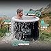 LUMI Therapy Ice Bath Pod MAX | 420 Litre Cold Water Plunge | Portable Outdoor Ice Bath Pod | Thermal Insulated | UFO Lid | The Original Ice Bath
