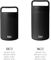 Vista 6 de Simple Modern Tarro de comida para alimentos calientes Lonchera reutilizable de acero inoxidable con aislamiento al vacío a prueba de fugas