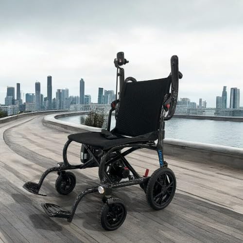 Silla de Ruedas Eléctrica Nova Plegable de fibra de carbono