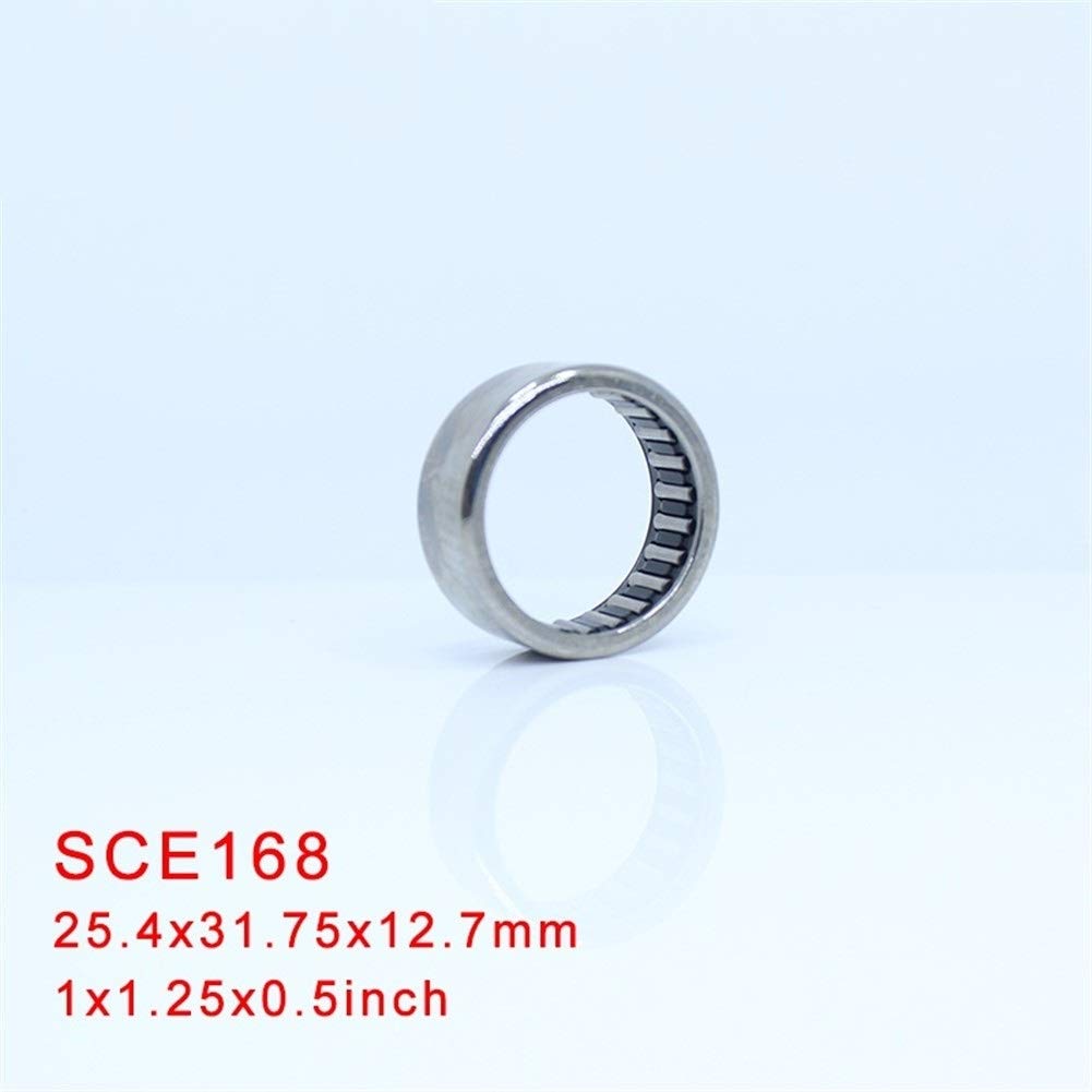 SCE168 Needle Roller Bearing 25.4 * 31.75 * 12.7 mm Drawn Cup Needle Roller Bearings B168 BA168Z SCE 168 Bearing