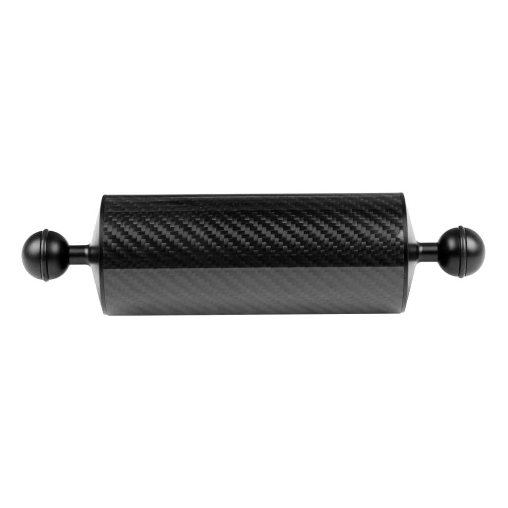 Support D'extension de Flottabilité de Boule de Bras de Flotteur de Carbone de Plongée sous-Marine de 2X 8