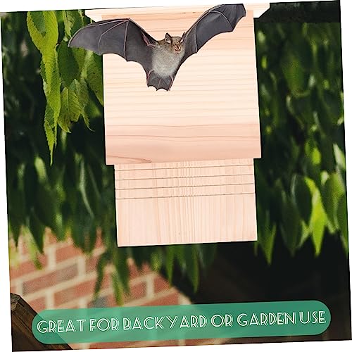 Nichoir chauve-souris extérieur bois robuste de qualité