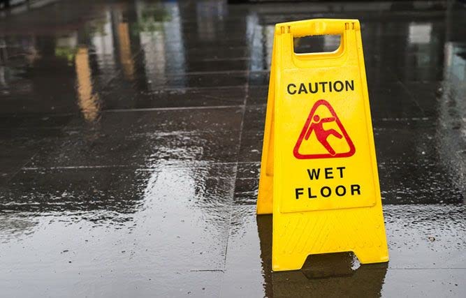 Wet Floor Sign Board Caution Warning Display Board for Slippery Floor Safety in Office Mall Hospital Hotel 1