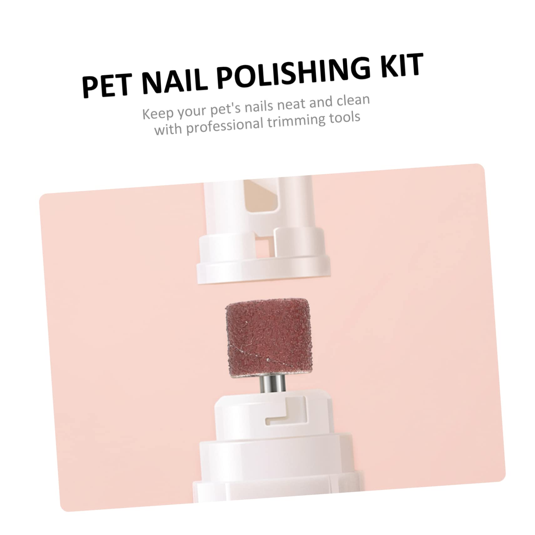 POPETPOP 3sets Kit Attrezzature per La Toelettatura Unghie del Cane Set per La Unghie Domestici Facile Usare